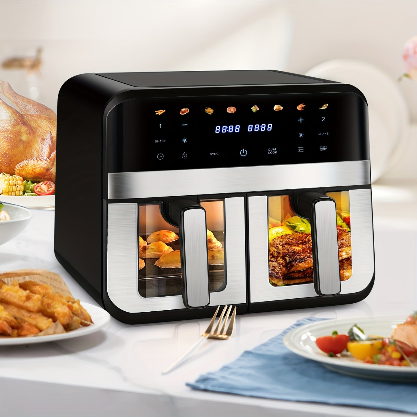 L&B® - 9L Dual Air Fryer