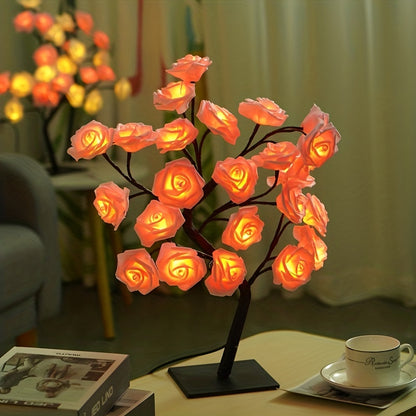 L&B® Rose Glow Tree Lamp