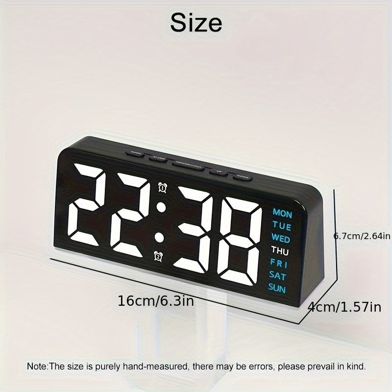 L&B® - LED Digital Alarm Clock