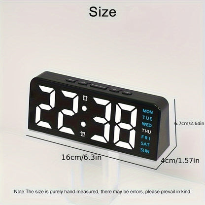 L&B® - LED Digital Alarm Clock