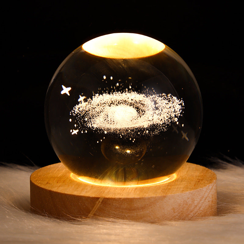 L&B® - Crystal Planet Night Light