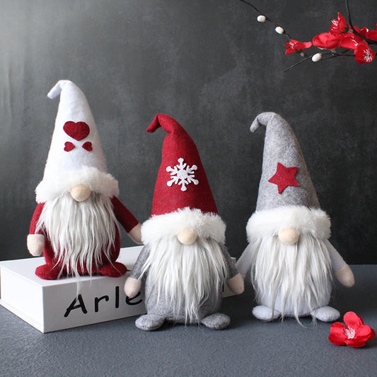 L&B® Nordic Hooded Christmas Gnomes