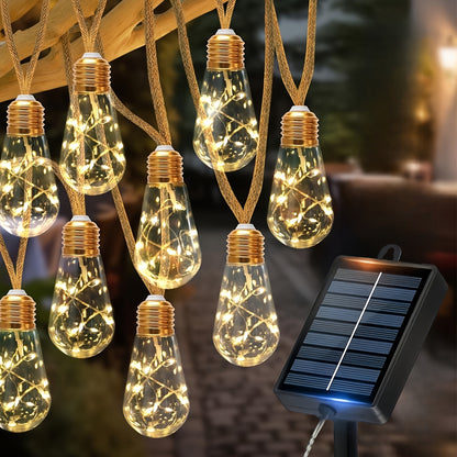 L&B® Solar Fairy Bulb Lights
