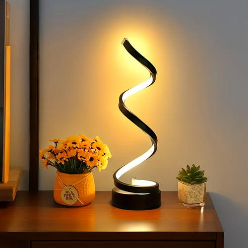 L&B® - Modern Spiral LED Desk Lamp