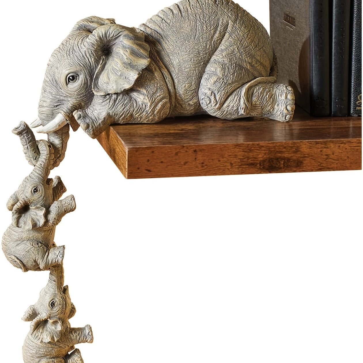 L&B® -  Hanging Elephant Sculpture Set