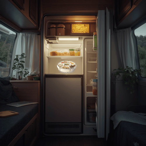 L&B® - Portable Snack Tray with Rotating Compartments