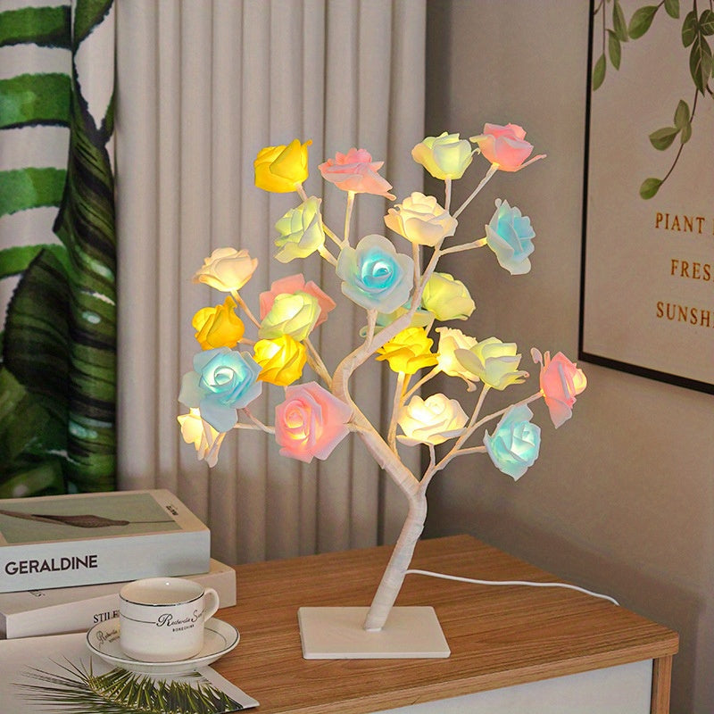 L&B® Rose Glow Tree Lamp