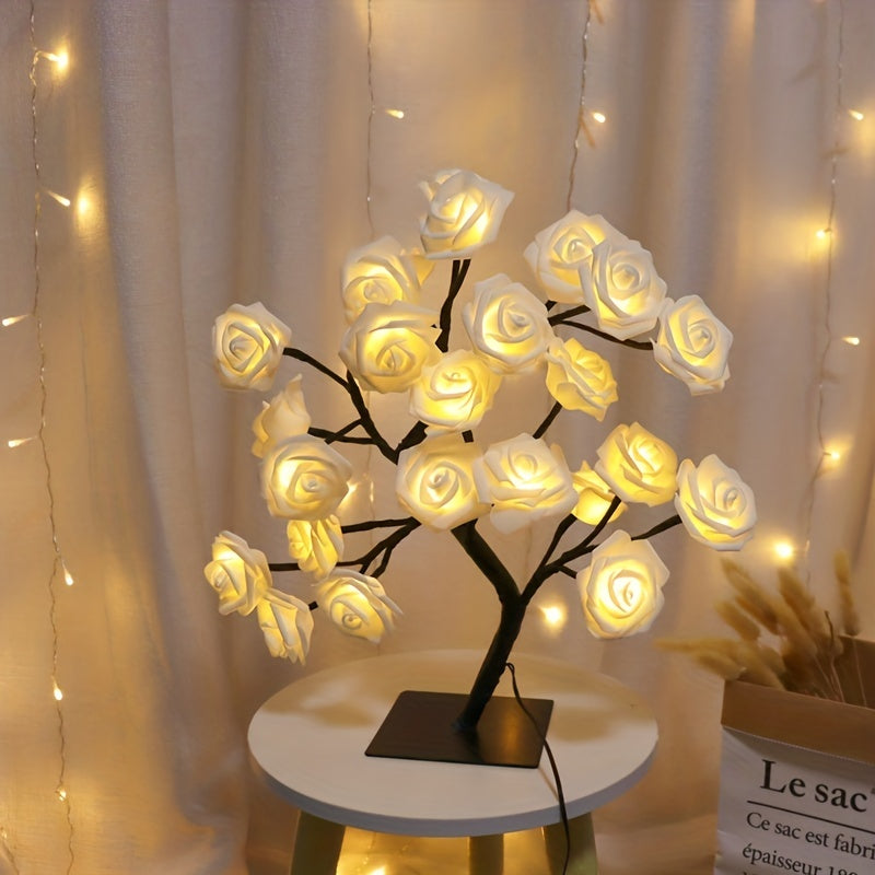 L&B® Rose Glow Tree Lamp