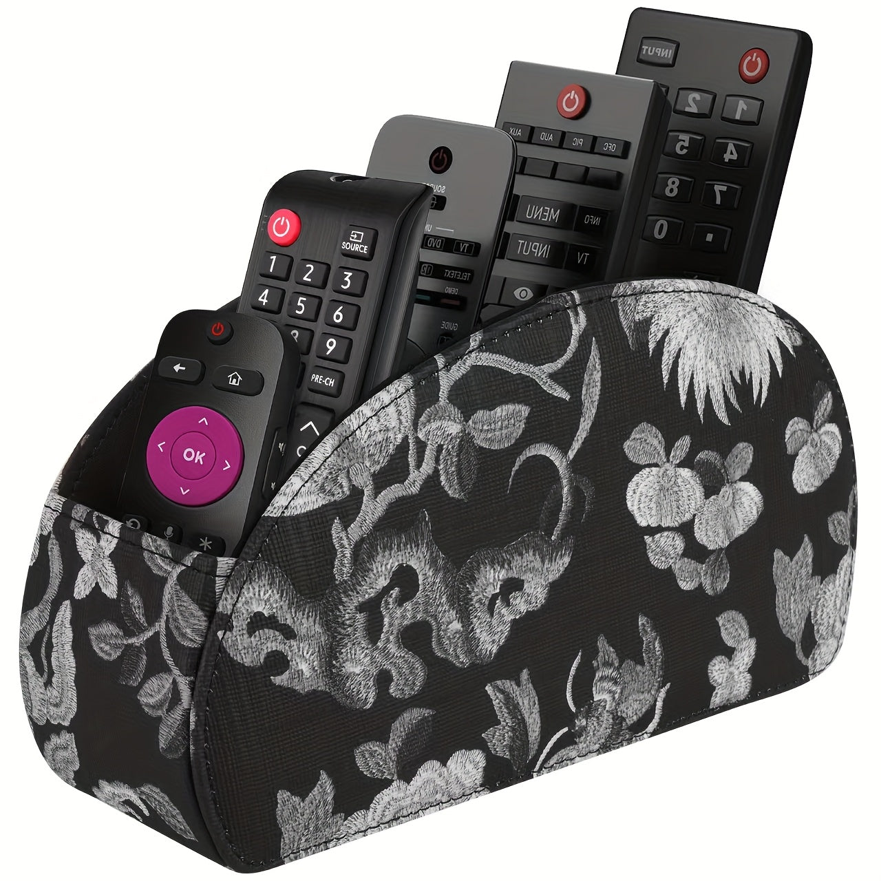 L&B® - Leather Remote Control Holder