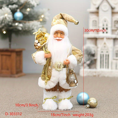 L&B® Classic Santa Claus Figurine