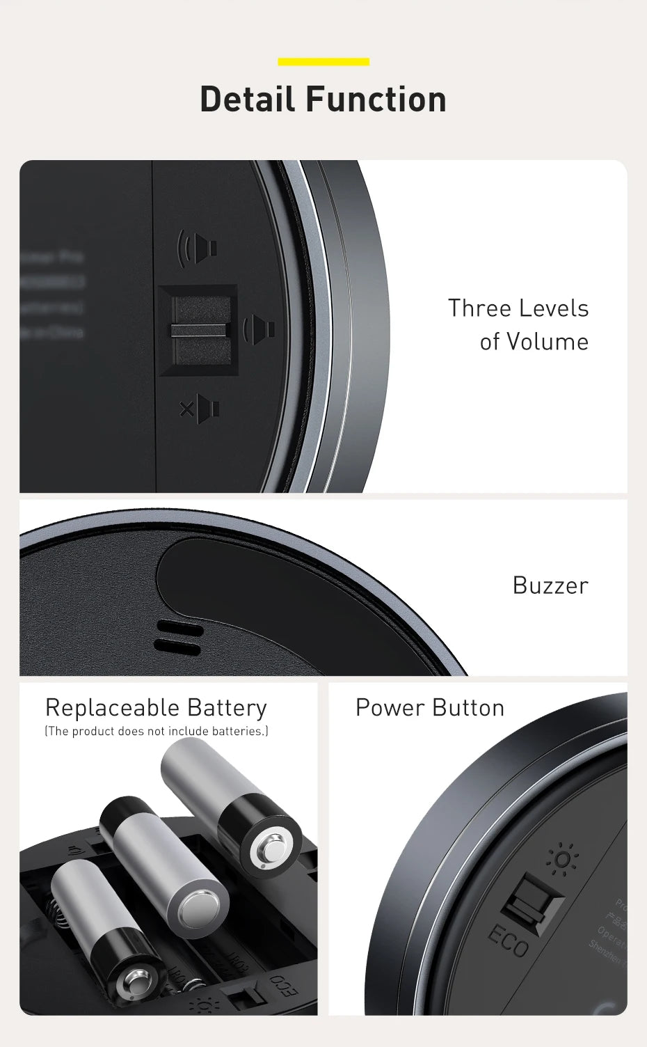 L&B® - Magnetic Digital Kitchen Timer