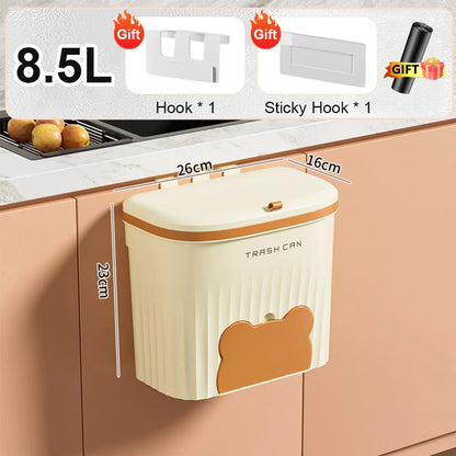 L&B® - Wall-Mounted Kitchen Trash Can