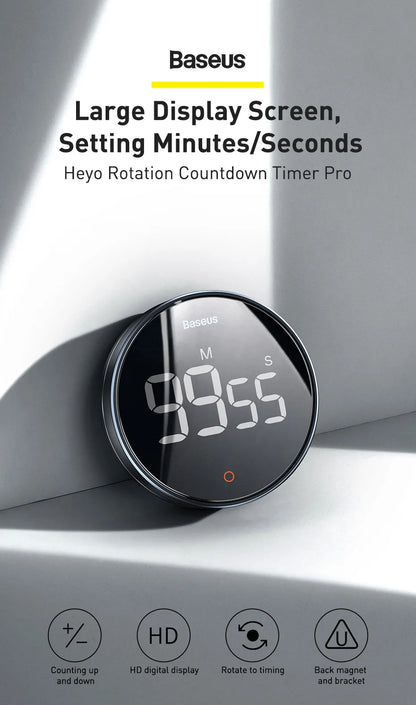 L&B® - Magnetic Digital Kitchen Timer