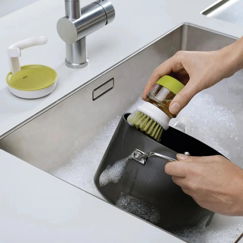 L&B® -Dish Brush with Soap Dispens