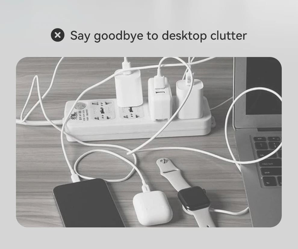 L&B® - 3-in-1 Magnetic Wireless Charger