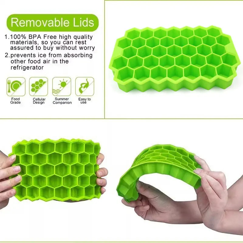 L&B® - Honeycomb Ice Cube Tray