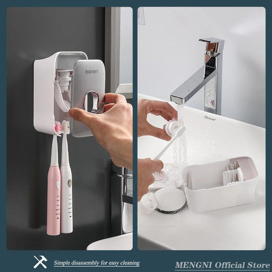 L&B® - Automatic Wall-Mounted Toothpaste Dispenser
