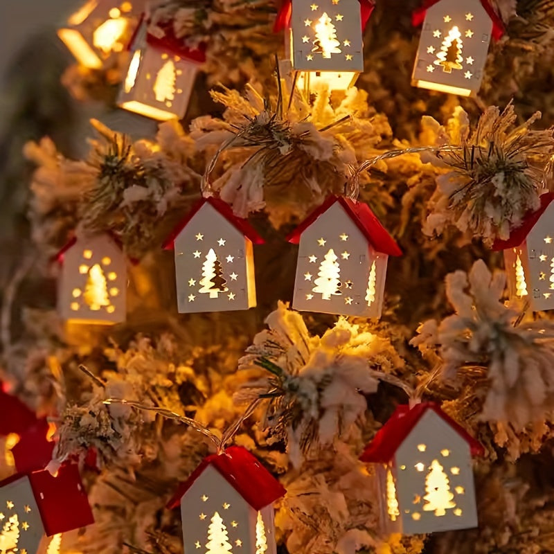 L&B® Red House Fairy Lights