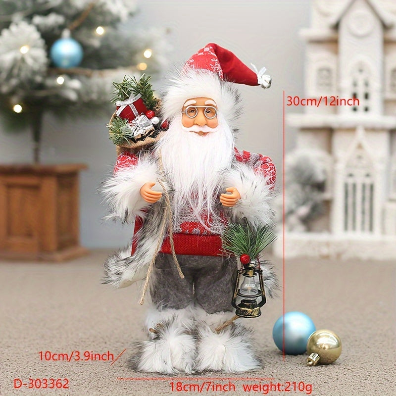 L&B® Classic Santa Claus Figurine