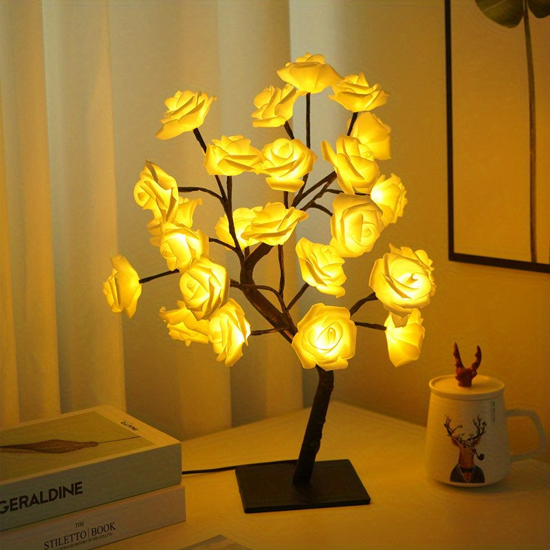 L&B® Rose Glow Tree Lamp