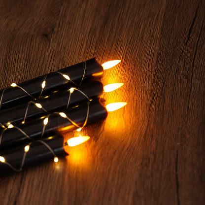 L&B® 6-Piece Flameless Wax-Effect Candle Set