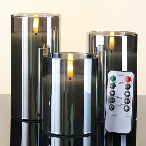 L&B® -  Flameless Candle Set with Remote