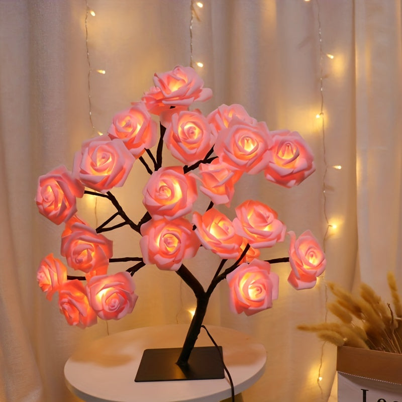 L&B® Rose Glow Tree Lamp