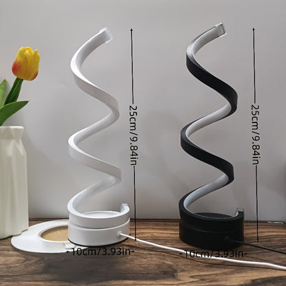 L&B® - Modern Spiral LED Desk Lamp