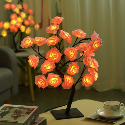 L&B® Rose Glow Tree Lamp