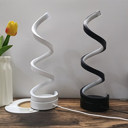 L&B® - Modern Spiral LED Desk Lamp
